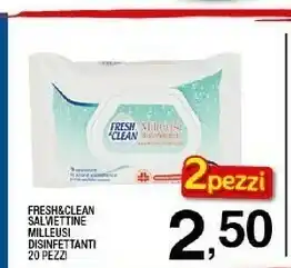 Sigma Fresh & Clean Salviettine Milleusi Disinfettanti offerta