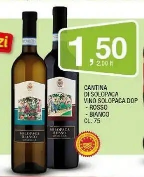 Sigma Cantina di solopaca Vino Solopaca Dop Rosso / Bianco offerta