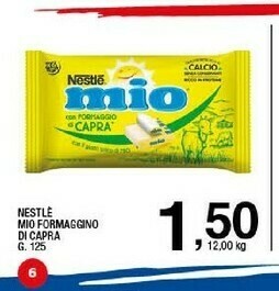 Sigma Nestlè Formaggino Mio 125 G(ml) offerta