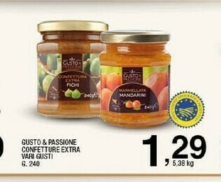 Gusto & passione Confetture Extra
