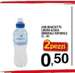 Sigma San Benedetto Libera Acqua Minerale Naturale offerta