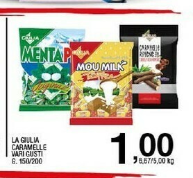 Sigma La Giulia Caramelle offerta