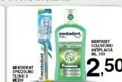 Sigma Mentadent Collutorio Antiplacca offerta