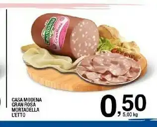 Sigma Casa Modena Mortadella Gran Rosa offerta