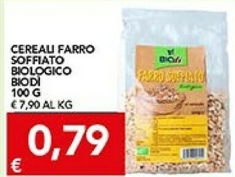 Biodi Biodì - Farro Soffiato Biologico 100 G(ml)