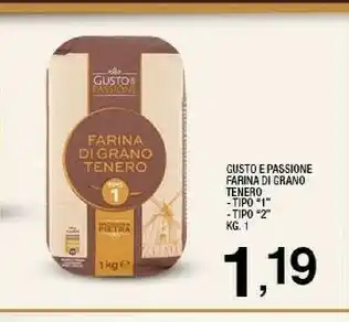 Sigma Gusto & passione Farina Di Grano Tenero Tipo ''1' offerta