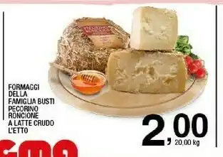 Sigma Formacci Della Famiglia Busti Pecorino Roncione A Latte Crudo offerta