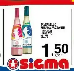 Sigma Tavernello Tavernello - Vino Bianco Frizzante 750 g(ml) offerta