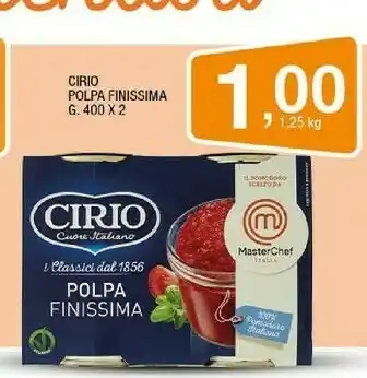 Sigma Cirio La Finissima Polpa offerta