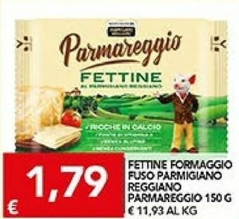 TuoDi Parmareggio Gustose Fettine Al Parmigiano Reggiano 150 G(ml) offerta