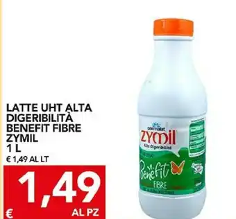 TuoDi Parmalat Zymil Latte Intero Alta Digeribilità Senza Lattosio UHT 1000 G(ml) offerta