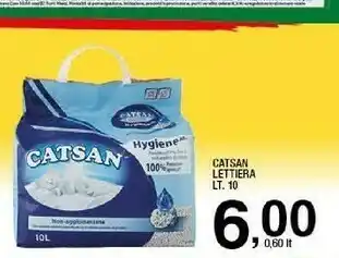 Sigma Catsan Lettiera offerta