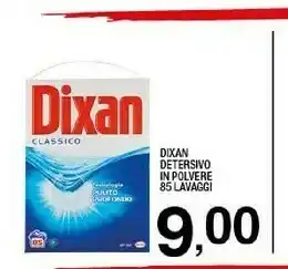 Sigma Dixan Detersivo Lavatrice offerta