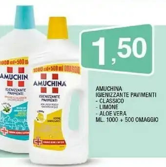 Amuchina Pulizia Pavimenti