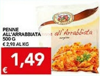 TuoDi Mediterraneo A Tavola - Penne All'Arabbiata Surgelate 500 G(ml) offerta