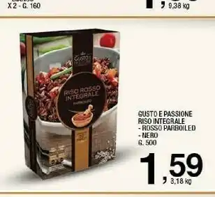 Sigma Gusto & passione Riso Integrale Rosso Parboiled offerta