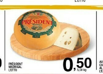 Sigma Prèsident Madrigal offerta