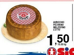 Sigma Auricchio Pecorino Moliterno offerta