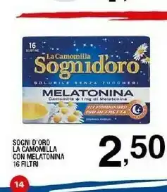 Sigma Sogni d'oro La Camomilla 64 G(ml) offerta