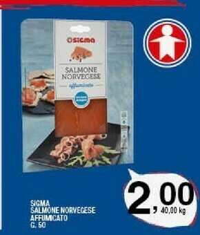Sigma Salmone affumicato offerta