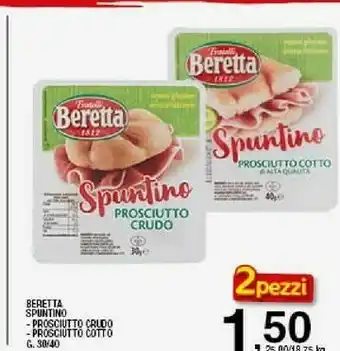 Sigma Beretta Prosciutto crudo offerta