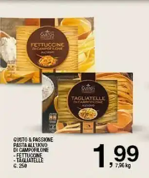 Sigma Gusto & passione Pasta all'uovo offerta