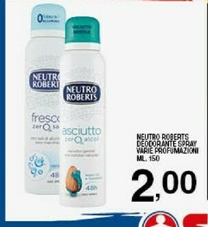 Sigma Neutro Roberts Deodorante offerta
