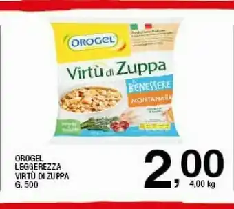 Sigma Orogel Virtù Di Zuppa Leggerezza Il Benessere offerta