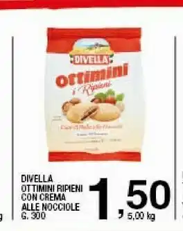 Sigma Divella Ottimini Con Crema Alle Nocciole 300 G(ml) offerta