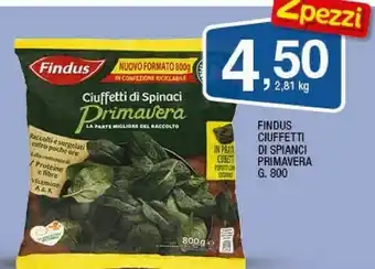 Sigma Findus Ciuffetti Di Spianci Primavera offerta