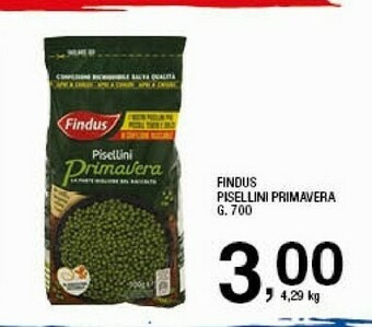 Sigma Findus Pisellini Primavera offerta