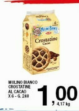 Sigma Mulino Bianco Crostatina Cacao 240 G(ml) offerta