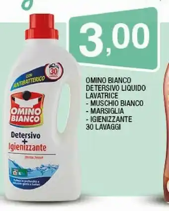Sigma Omino Bianco Detersivo Liquido Lavatrice offerta