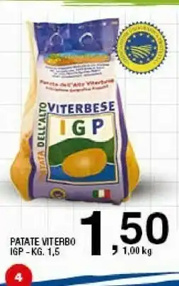 Sigma Patate Viterbo offerta
