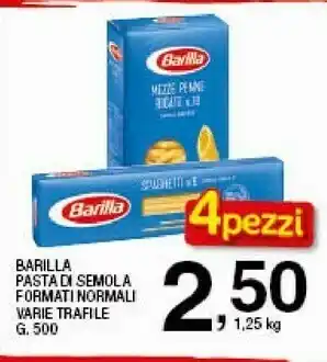 Sigma Barilla Pasta Di Semola 500 G offerta
