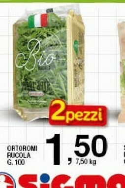 Sigma OrtoRomi - Rucola 100 G(ml) offerta
