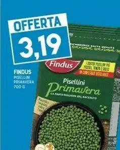 Gran Risparmio Findus Pisellini Primavera offerta