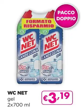 WC NET gel 2x700 ml