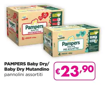PAMPERS Baby Dry/ Baby Dry Mutandino pannolini assortiti