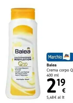 dm drogerie markt Crema viso offerta