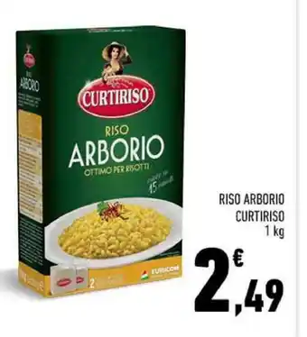 Conad RISO ARBORIO CURTIRISO 1 kg offerta