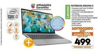 Expert Lenovo Notebook Ideapad 5 offerta