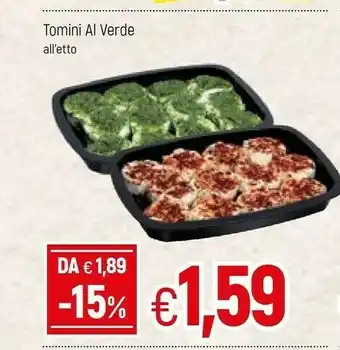 Famila Tomini Cibi pronti offerta