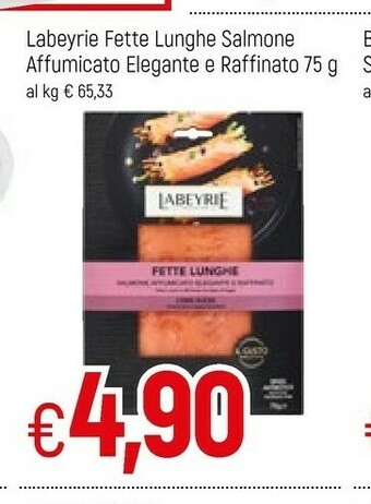 Famila Labeyrie Salmone affumicato offerta