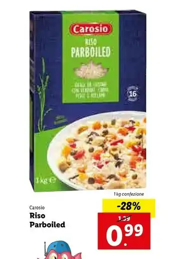 Lidl Carosio Carosio - Riso Parbolied 1000 g(ml) offerta