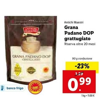 Antichi maestri Grana Padano Dop Grattugiato