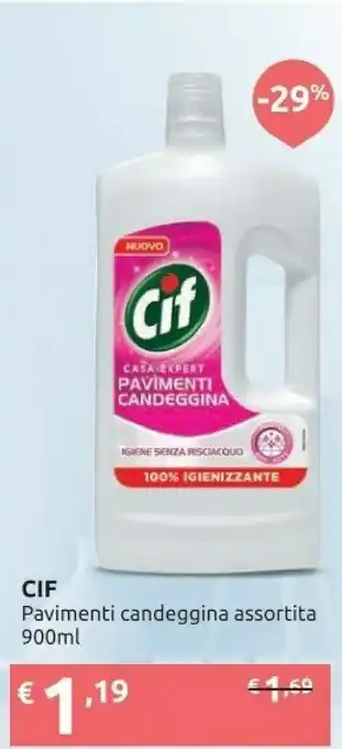 Ipersoap Cif Pavimenti Candeggina offerta