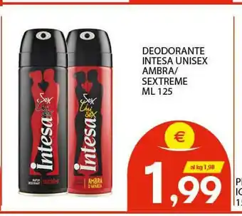Vivo Supermercati Intesa Deodorante offerta