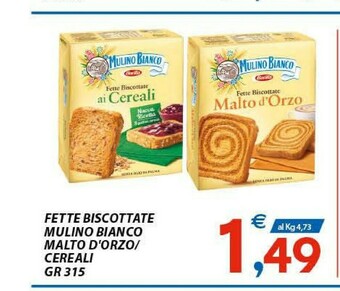 Vivo Supermercati Mulino Bianco Fette biscottate offerta
