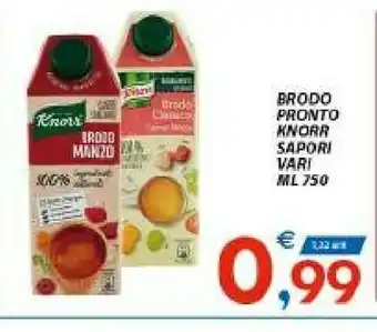 Vivo Supermercati Knorr Brodo offerta